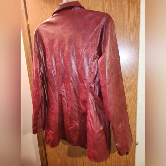 BB Dakota Red Jacket Size Large - Picture 5 of 5